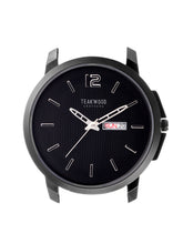 Load image into Gallery viewer, Teakwood leather Black Men Analog Watch