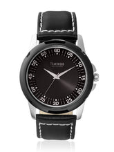 Load image into Gallery viewer, Teakwood leather Black Men Analog Watch