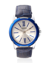 Load image into Gallery viewer, Teakwood leather Blue Men Analog Watch