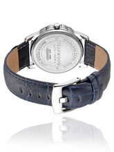 Load image into Gallery viewer, Teakwood leather Blue Men Analog Watch