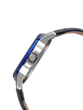 Load image into Gallery viewer, Teakwood leather Blue Men Analog Watch