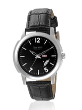 Load image into Gallery viewer, Teakwood leather Silver Men Analog Watch