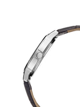 Load image into Gallery viewer, Teakwood leather Silver Men Analog Watch
