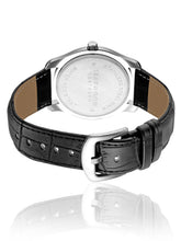 Load image into Gallery viewer, Teakwood leather Silver Men Analog Watch