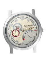 Load image into Gallery viewer, Teakwood Leather Off White Men's Analog Watch