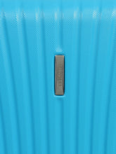Load image into Gallery viewer, Unisex Cyan Large Trolley Suitcase (Large)