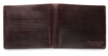 Load image into Gallery viewer, Teakwood Genuine Leather Men Brown Solid Two Fold Wallet
