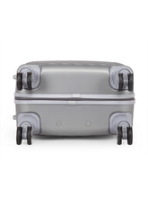 Load image into Gallery viewer, Teakwood Unisex Silver Trolley Bag - Large