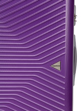 Load image into Gallery viewer, Teakwood Unisex Purple Trolley Bag - Large