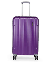 Load image into Gallery viewer, Teakwood Unisex Purple Trolley Bag - Large