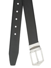Load image into Gallery viewer, Men Black & Brown Reversible Genuine Leather Belt