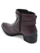 Load image into Gallery viewer, Teakwood Genuine Leather Cherry Women's Boots