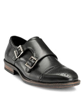 Load image into Gallery viewer, Teakwood Genuine Leather Monk Shoes