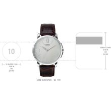 Load image into Gallery viewer, Teakwood Leather Brown Men's Analog Watch