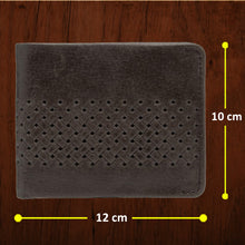 Load image into Gallery viewer, Teakwood Men Genuine Leather Chocolate Brown Bi fold wallet