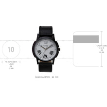 Load image into Gallery viewer, Teakwood Leather Black Men's Analog Watch