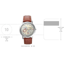 Load image into Gallery viewer, Teakwood Leather Off White Men's Analog Watch