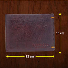 Load image into Gallery viewer, Teakwood Genuine Leather Brown Wallet