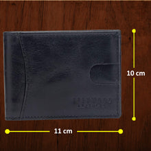 Load image into Gallery viewer, Teakwood Genuine Leather Black Colour Money Clip