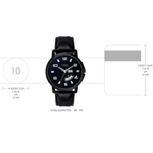 Load image into Gallery viewer, Teakwood Leather Black Men's Analog Watch