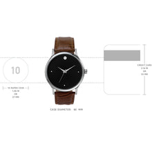 Load image into Gallery viewer, Teakwood Leather Brown Men's Analog Watch