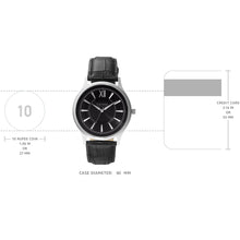 Load image into Gallery viewer, Teakwood leather Silver Men Analog Watch