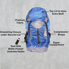 Load image into Gallery viewer, Teakwood Genuine Polyester Rucksacks - Blue