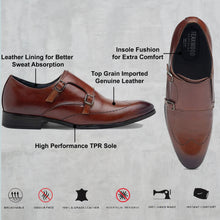 Load image into Gallery viewer, Teakwood Leathers Double-Strap Monk Shoes