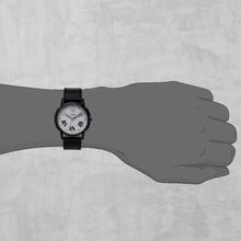Load image into Gallery viewer, Teakwood Leather Black Men's Analog Watch