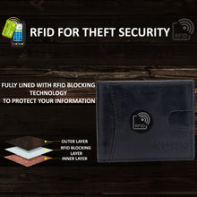 Load image into Gallery viewer, Teakwood Genuine Leather Black Colour Money Clip