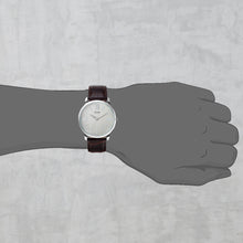Load image into Gallery viewer, Teakwood Leather Brown Men's Analog Watch