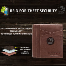 Load image into Gallery viewer, Teakwood Men Genuine Leather Bi Fold Wallet (TAN)