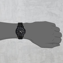 Load image into Gallery viewer, Teakwood Leather Black Men's Analog Watch