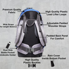 Load image into Gallery viewer, Teakwood Genuine Polyester Rucksacks - Blue