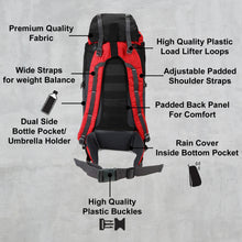 Load image into Gallery viewer, Teakwood Genuine Polyester Rucksacks - Red
