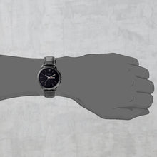 Load image into Gallery viewer, Teakwood leather Black Men Analog Watch