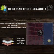 Load image into Gallery viewer, Teakwood Unisex Genuine Leather Wallet