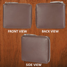 Load image into Gallery viewer, Teakwood Genuine Leather Wallet - Brown