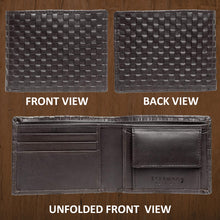 Load image into Gallery viewer, Teakwood Genuine Leather Wallets - Brown