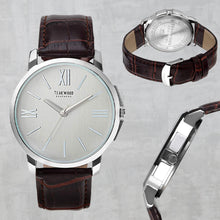 Load image into Gallery viewer, Teakwood Leather Brown Men's Analog Watch