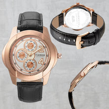 Load image into Gallery viewer, Teakwood Leather Off White Men's Analog Watch