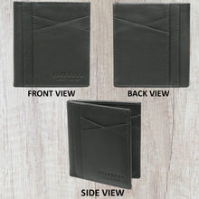 Load image into Gallery viewer, Teakwood Men Genuine Leather Bi Fold Wallet (Grey)