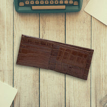 Load image into Gallery viewer, Teakwood Unisex Genuine Leather Wallet