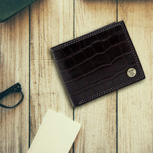 Load image into Gallery viewer, Teakwood Unisex Genuine Leather Wallet