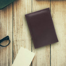 Load image into Gallery viewer, Teakwood Genuine Leather Wallet - Brown