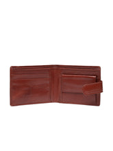 Load image into Gallery viewer, Teakwood Men Genuine Leather Tan Bi Fold Clip Wallet