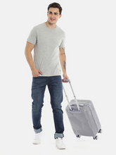 Load image into Gallery viewer, Hexa Textured 360 Degree Rotation Hard Cabin-Sized Trolley Bag 32.2L
