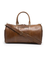 Load image into Gallery viewer, Teakwood Unisex Genuine Leather Duffel Travel Bag || Travelling Bag for Men/Women
