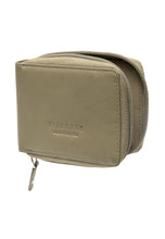 Load image into Gallery viewer, Teakwood Men Genuine Leather Bi Fold Zip Closure Wallet (Olive)
