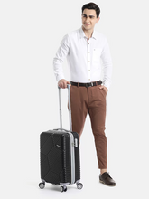 Load image into Gallery viewer, Hexa Textured 360 Degree Rotation Hard Cabin-Sized Trolley Bag 32.2L
